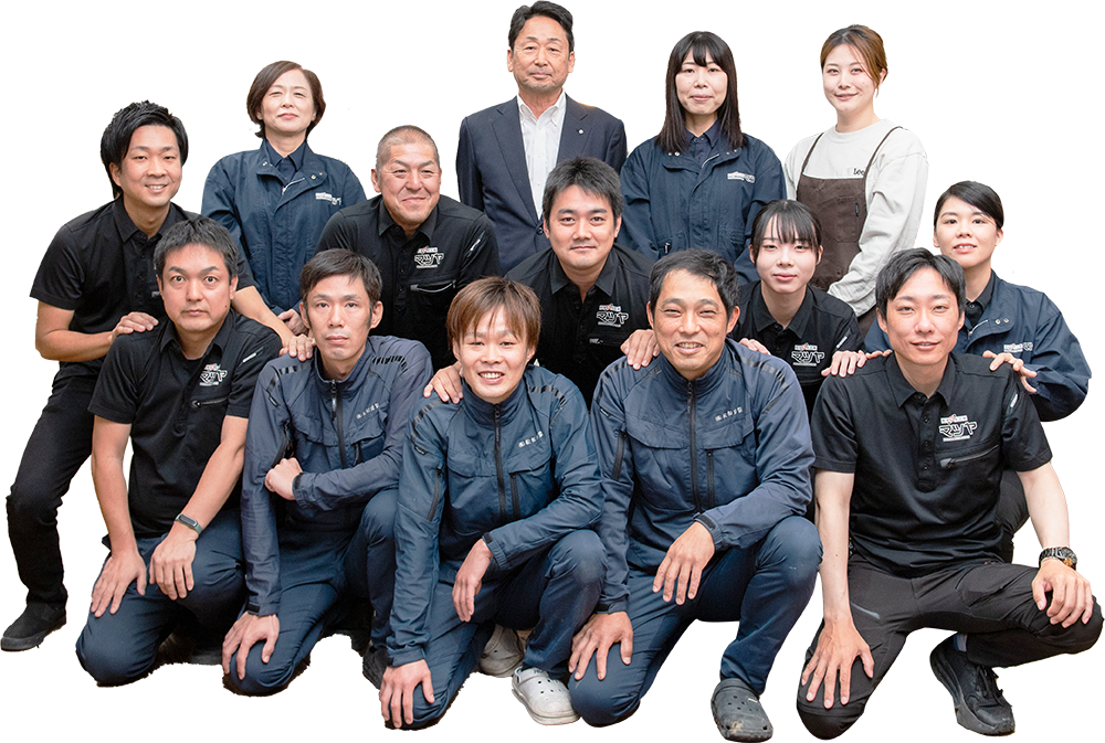 マツヤのスタッフ集合写真